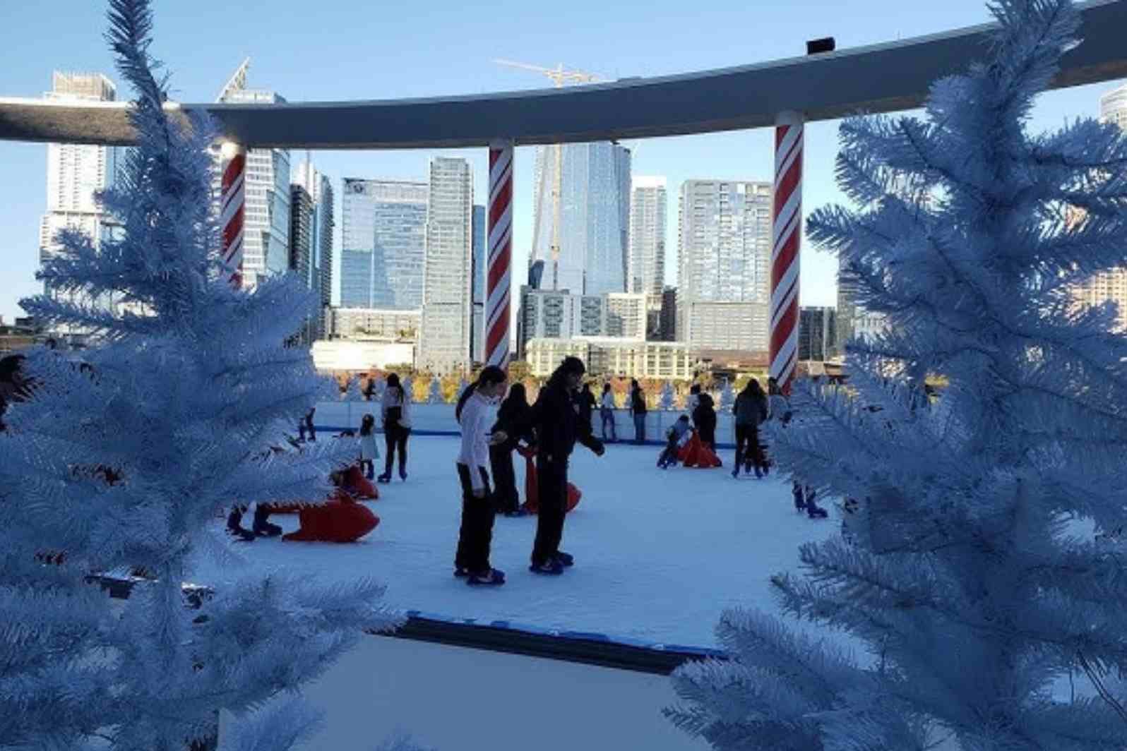 ice rink at the long center